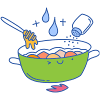 Обед: тыквенный суп с пряником